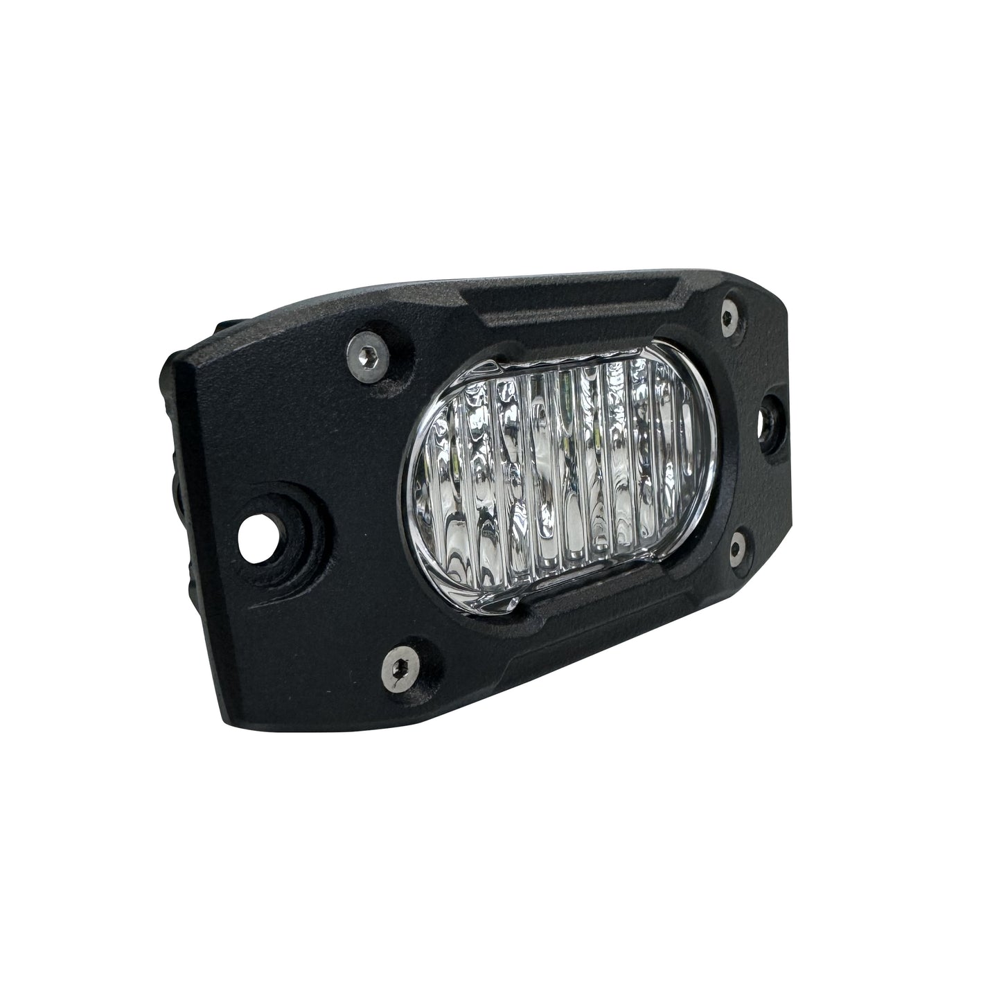 LED Rectangular Work Light with Two Mounting Screws - 20W (Model: 3045FA)