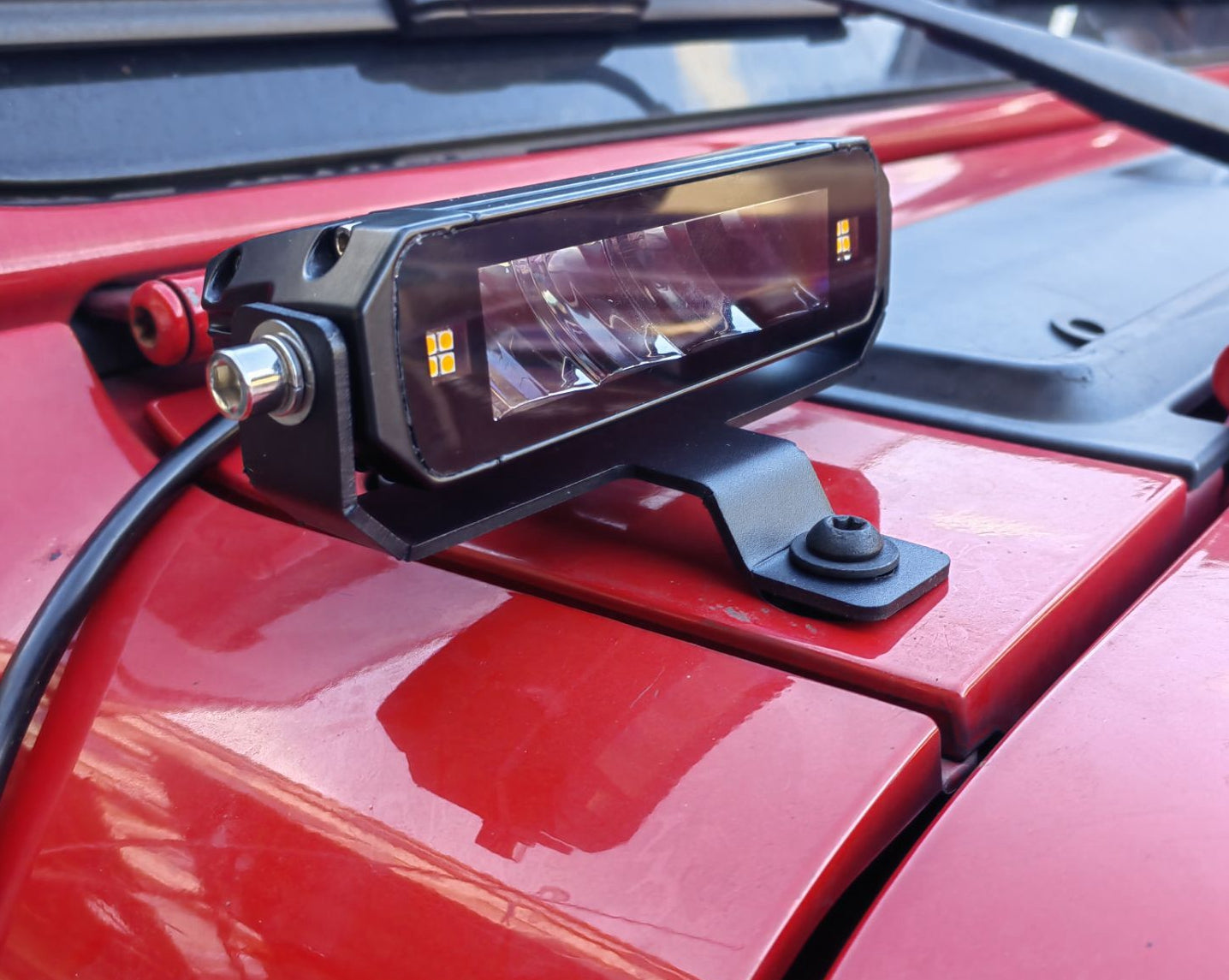 High-Intensity Refractor LED Work Light Kit for Jeep Wrangler