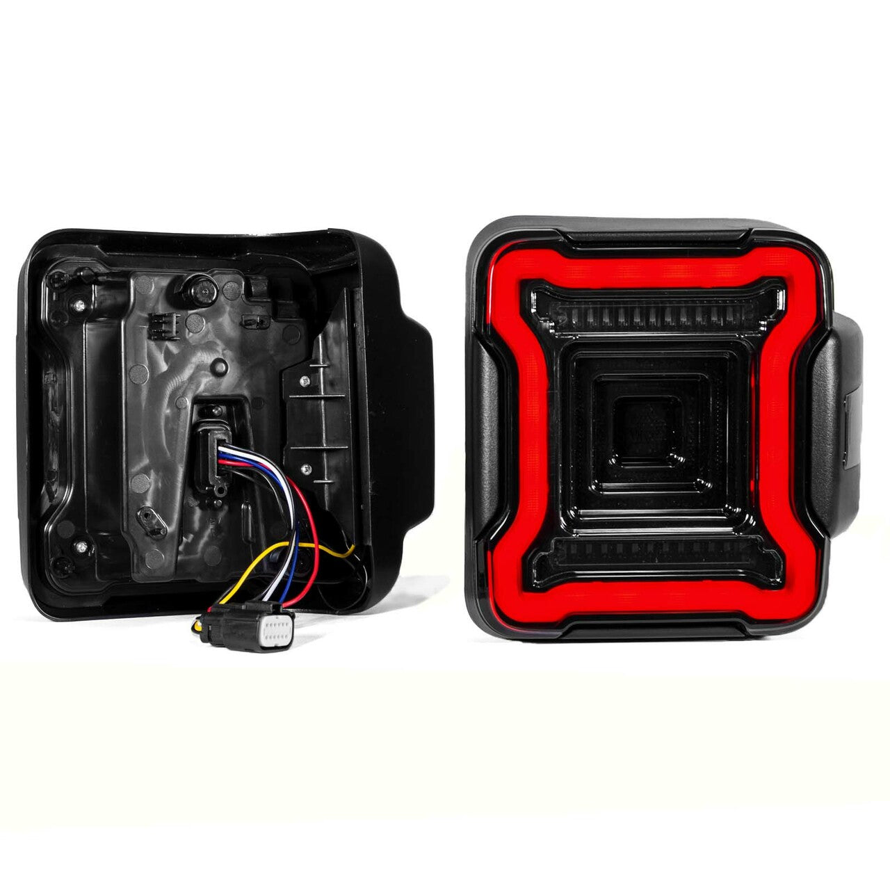 Summit Style Smoked LED Tail Lights for Jeep Wrangler JL