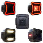 LED Smoked Lens Tail Light Kit for Jeep Wrangler JL with Brake Turn Reverse