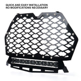 Steel Mesh Grille with 14" LED Lightbar for 2019-2020 Polaris RZR 1000 XP Turbo S