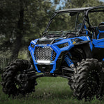 Steel Mesh Grille with 14" LED Lightbar for 2019-2020 Polaris RZR 1000 XP Turbo S