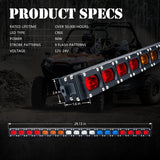 Offroad UTV Rear Chase LED Strobe Light bar